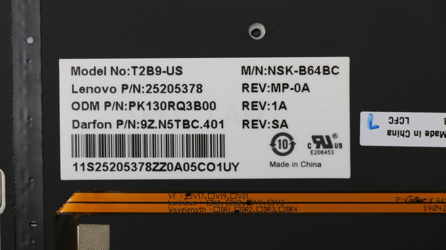 Lenovo Ki Keyboards Internal - 25205378
