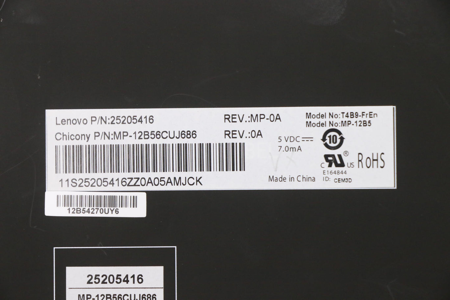Lenovo Keyboard Ccy T4B9 N102 Key(Win - 25205416