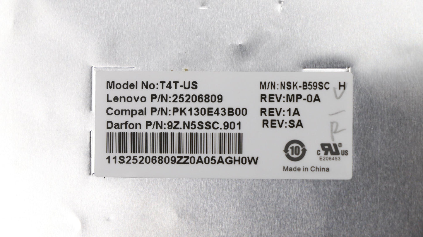 Lenovo Ki Keyboards Internal - 25206809