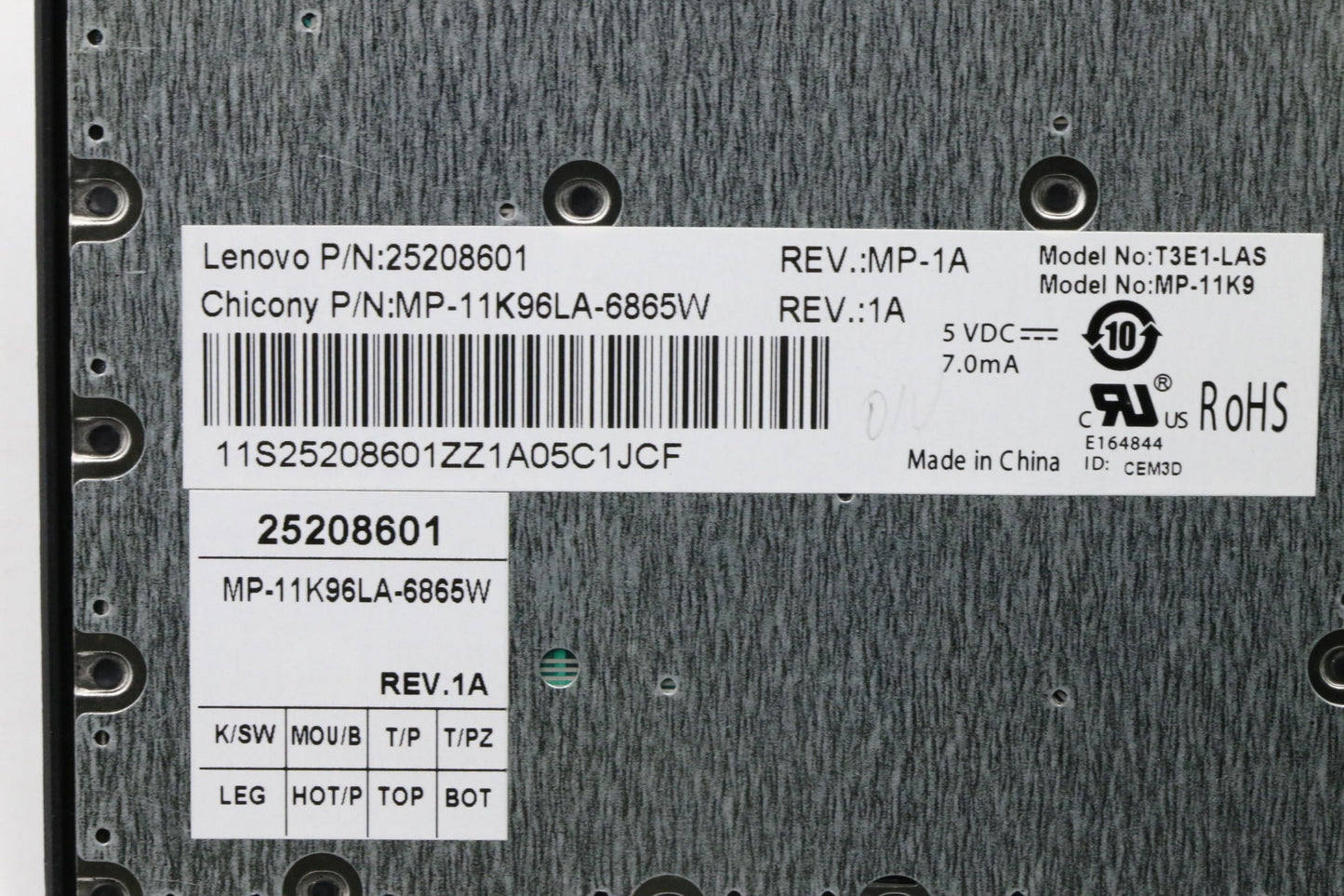 Lenovo Kb Keyboards External - 25208601