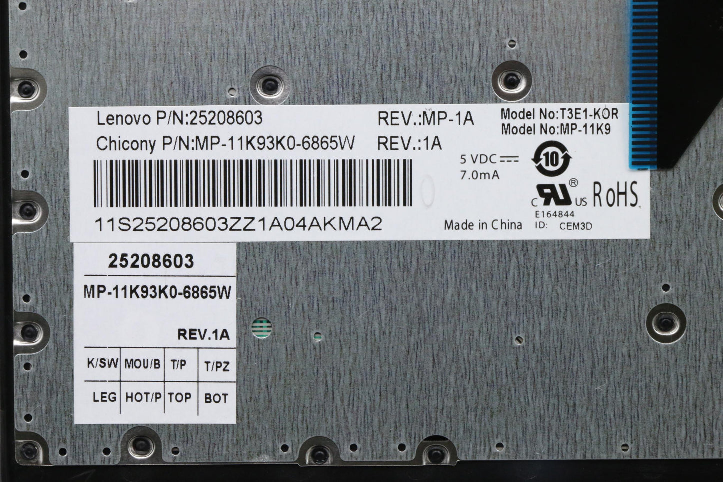 Lenovo Kb Keyboards External - 25208603