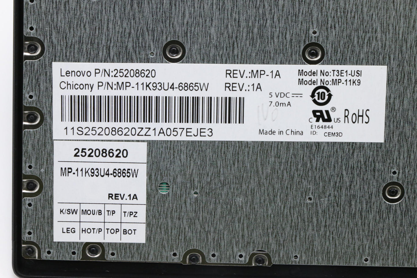 Lenovo Kb Keyboards External - 25208620