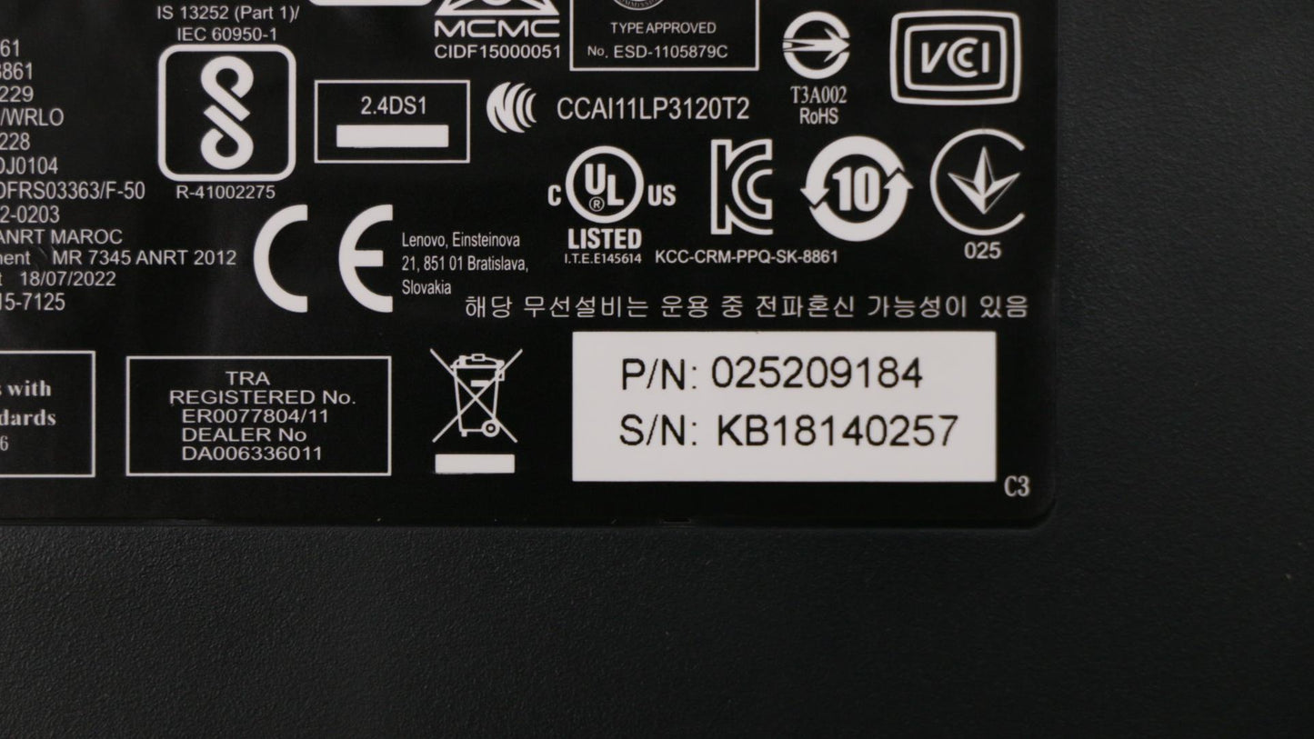 Lenovo Kb Keyboards External - 25209184