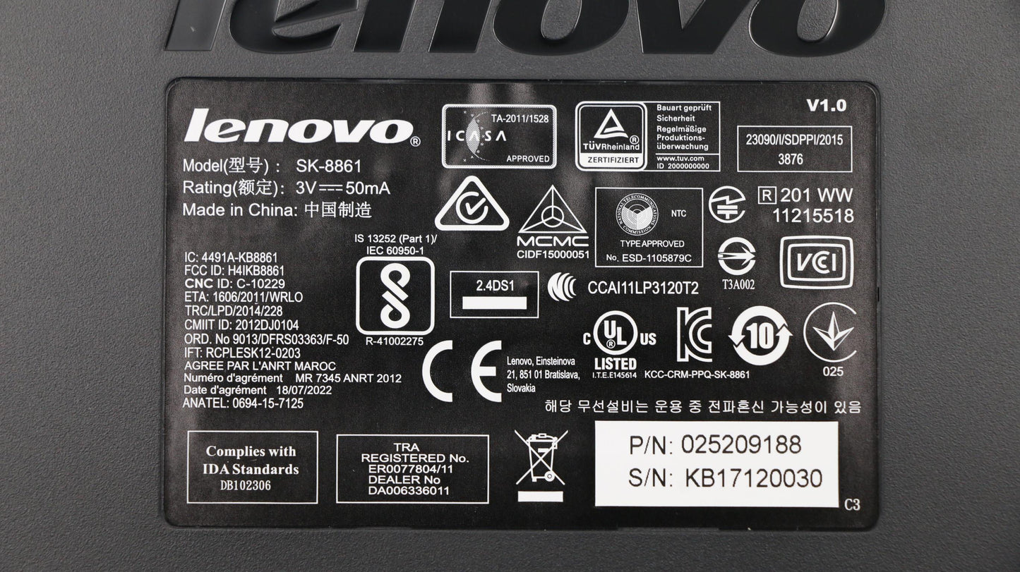 Lenovo Keyboard - 25209188