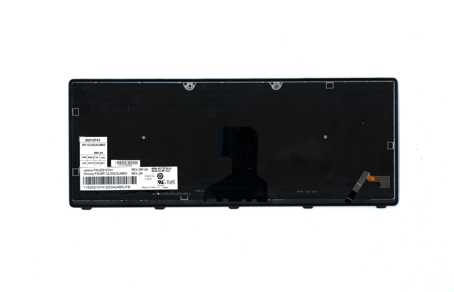 Lenovo Keyboard Ccyt3F1Busb84Keyblkkg - 25210741