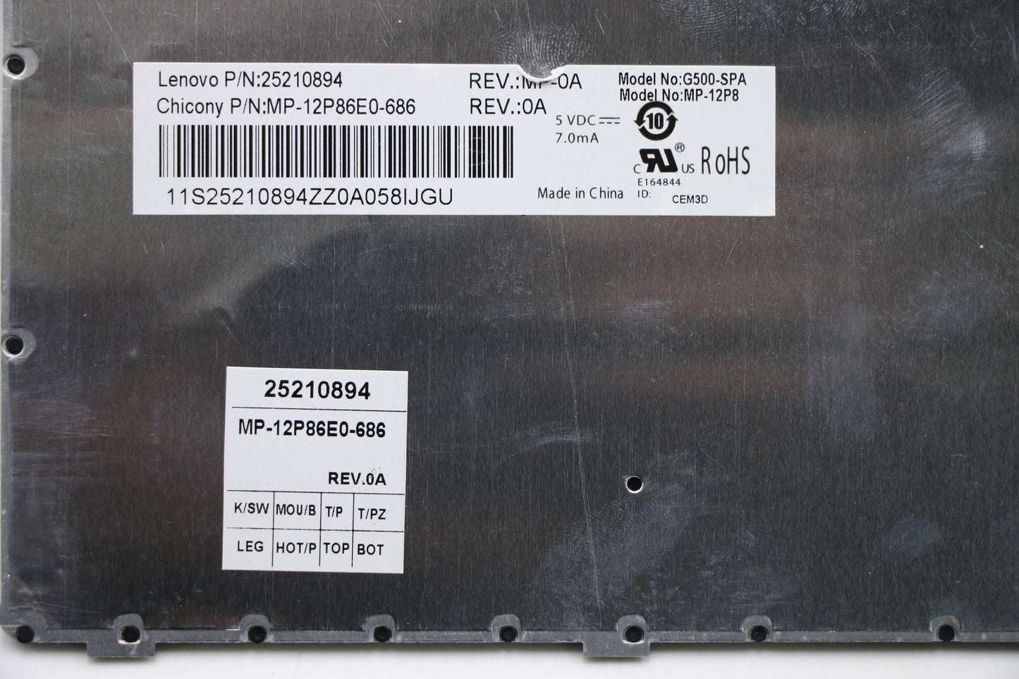 Lenovo Ki Keyboards Internal - 25210894