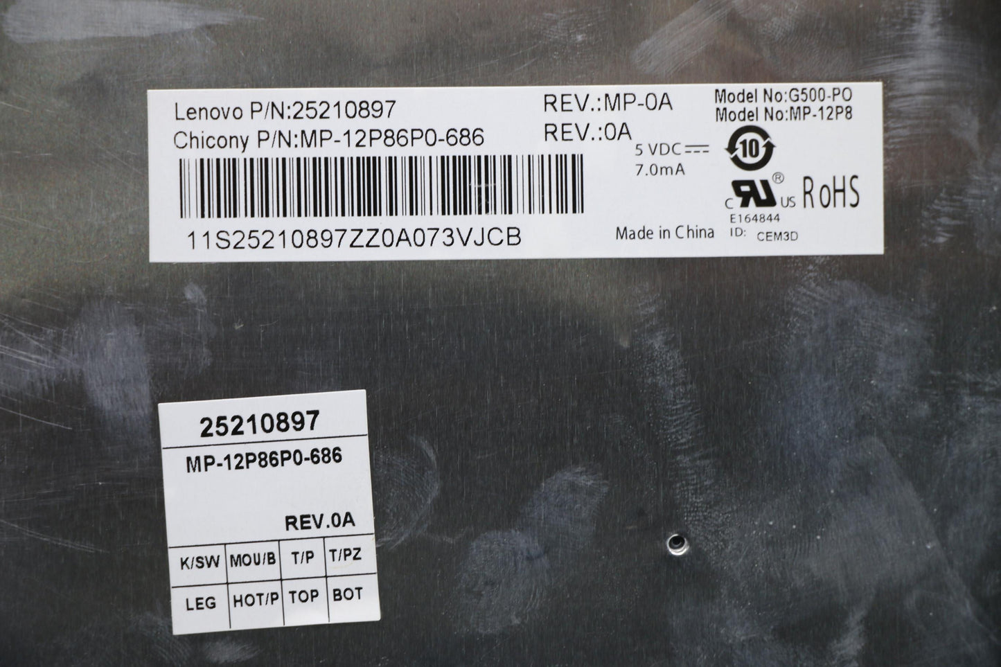 Lenovo Ki Keyboards Internal - 25210897