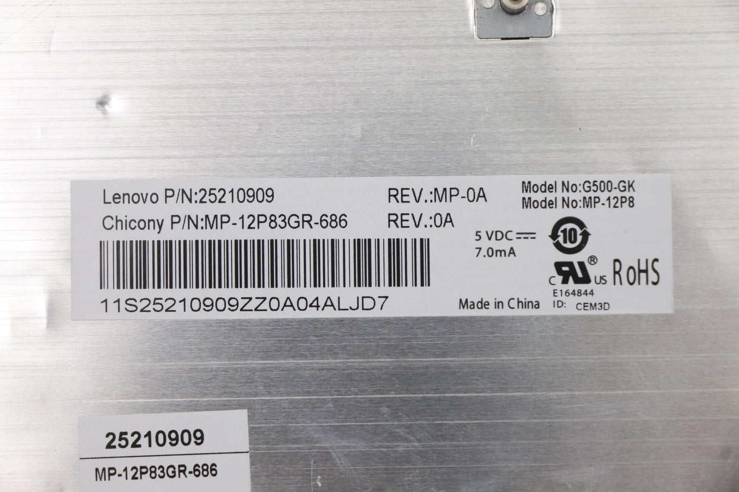 Lenovo Ki Keyboards Internal - 25210909