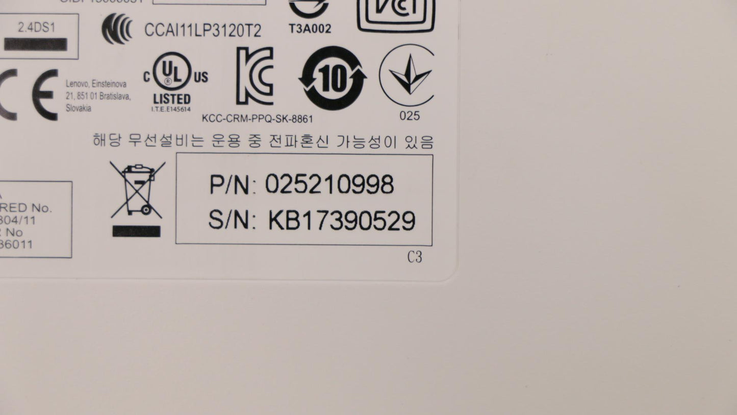 Lenovo Ki Keyboards Internal - 25210998