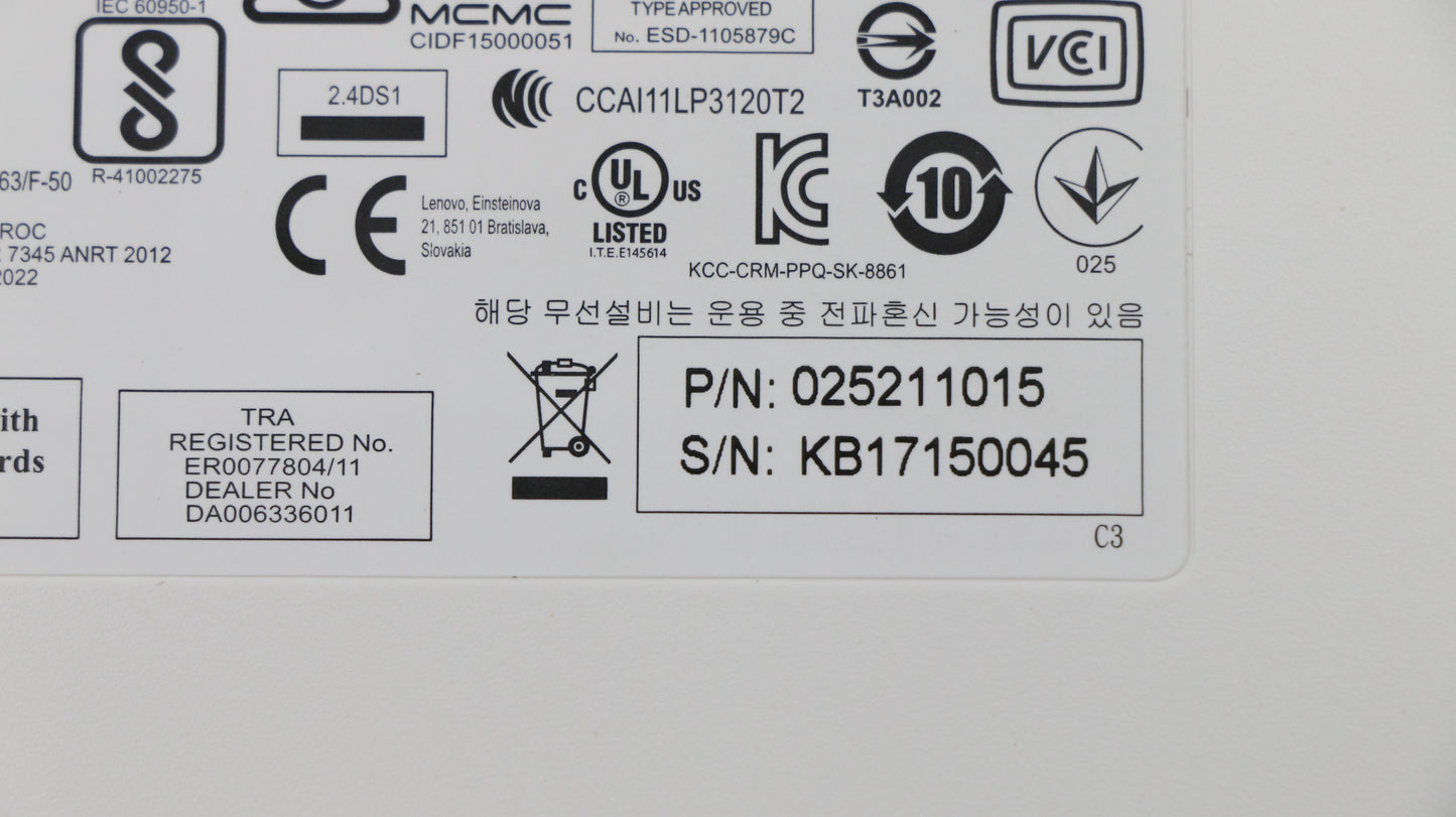 Lenovo Ki Keyboards Internal - 25211015
