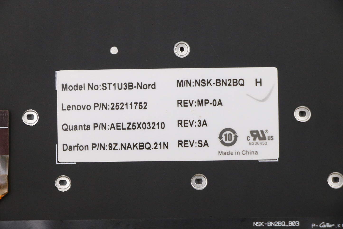 Lenovo Ki Keyboards Internal - 25211752