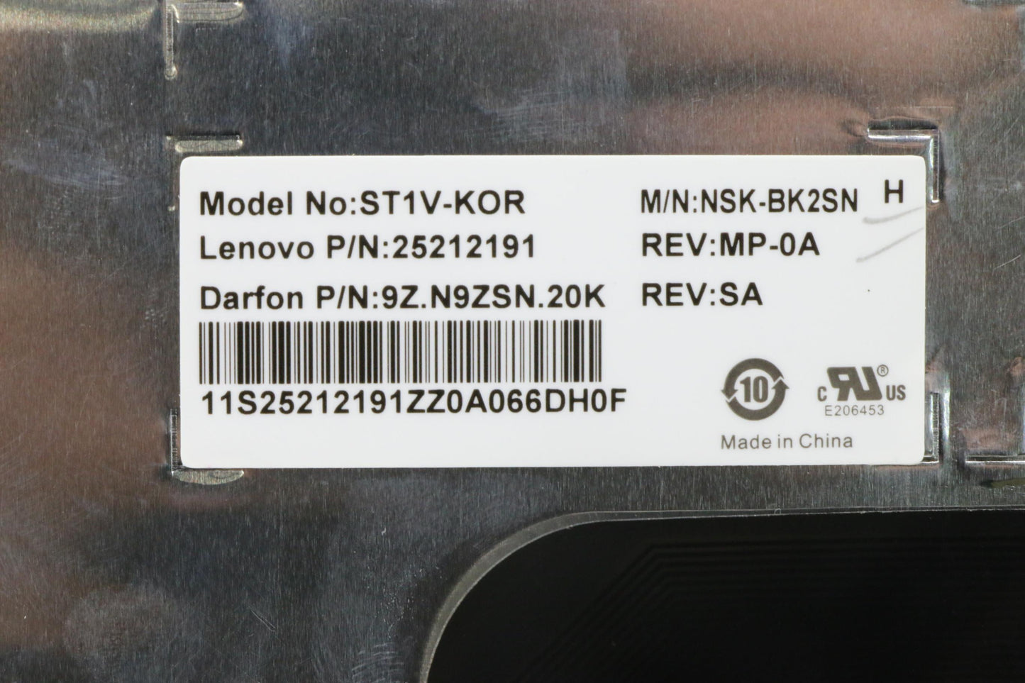 Lenovo Ki Keyboards Internal - 25212191