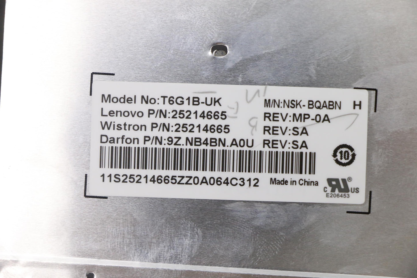 Lenovo Ki Keyboards Internal - 25214665
