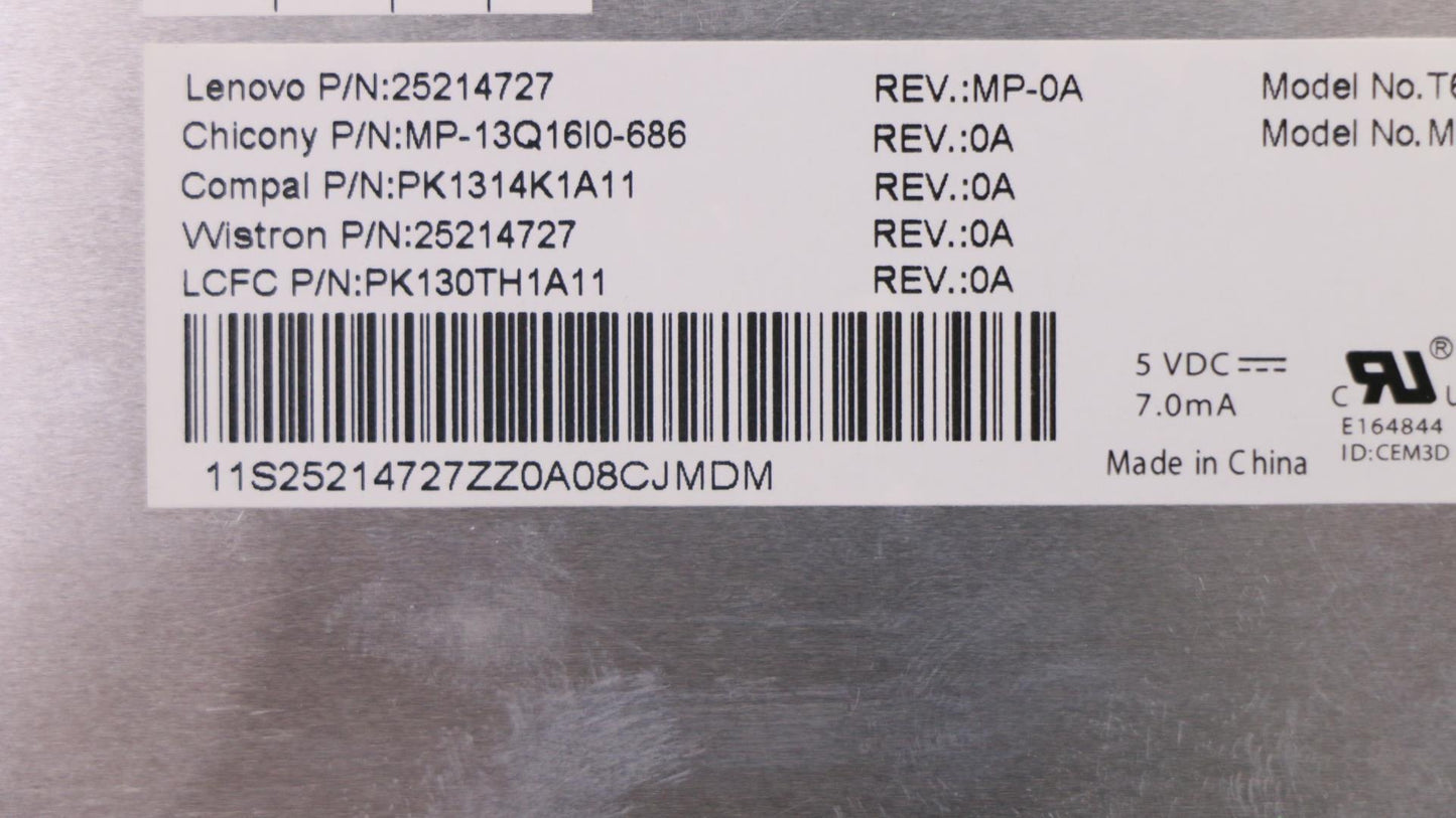 Lenovo Ki Keyboards Internal - 25214727