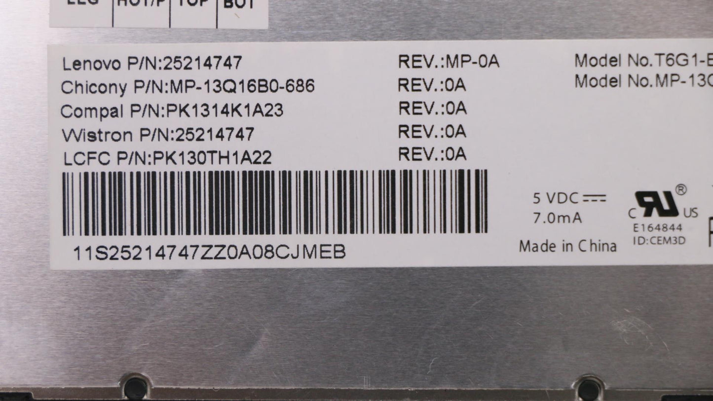 Lenovo Ki Keyboards Internal - 25214747