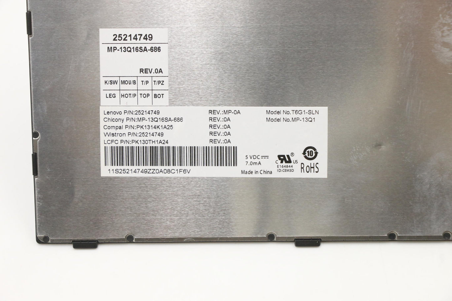 Lenovo Ki Keyboards Internal - 25214749