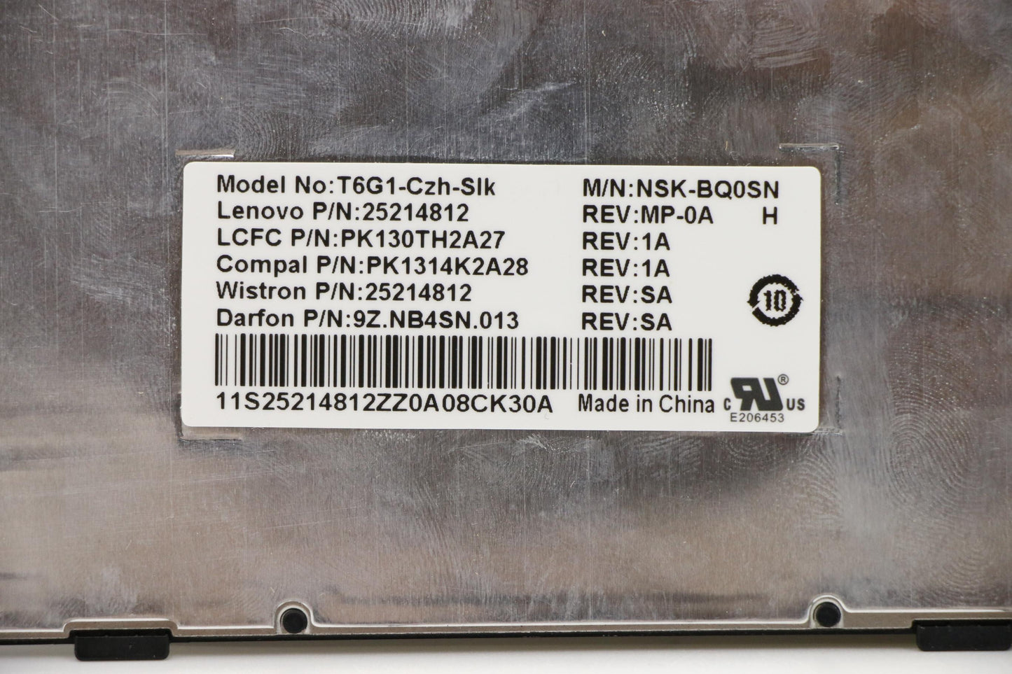 Lenovo Ki Keyboards Internal - 25214812