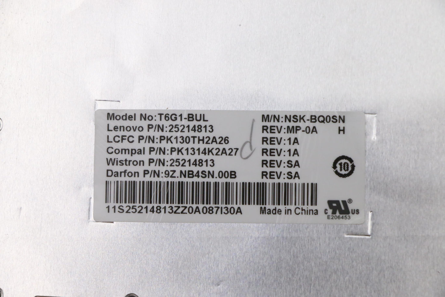 Lenovo Ki Keyboards Internal - 25214813