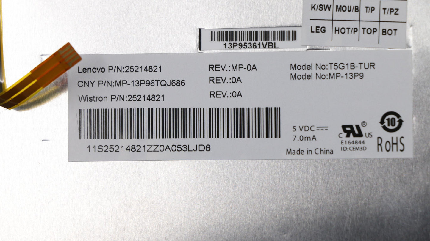 Lenovo Ki Keyboards Internal - 25214821