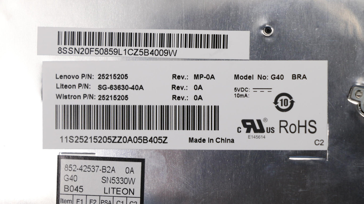 Lenovo Ki Keyboards Internal - 25215205