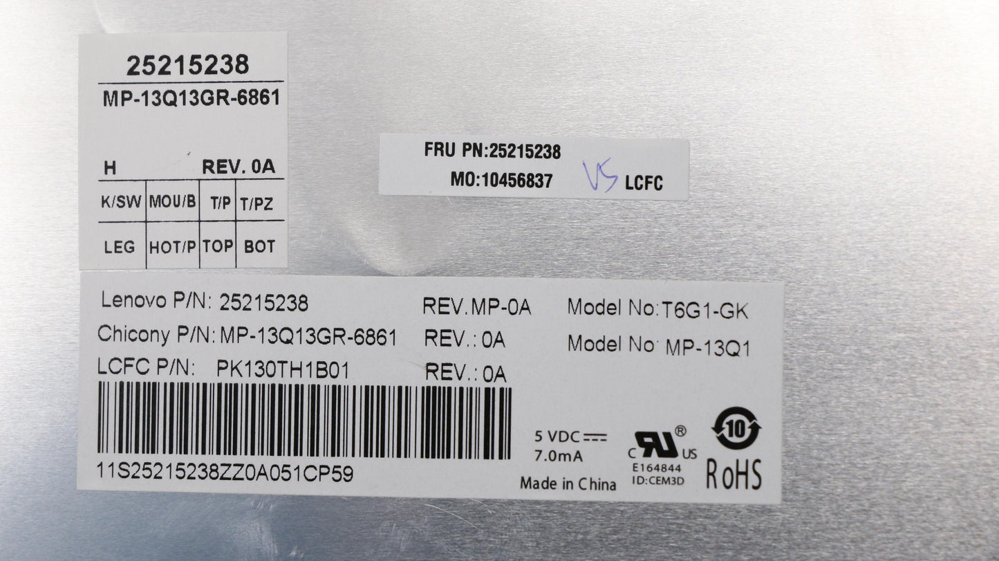 Lenovo Ki Keyboards Internal - 25215238