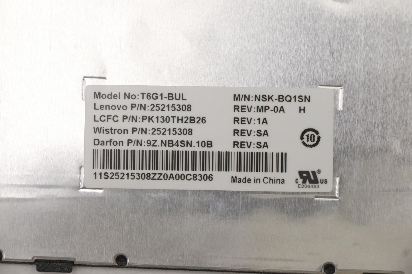 Lenovo Ki Keyboards Internal - 25215308
