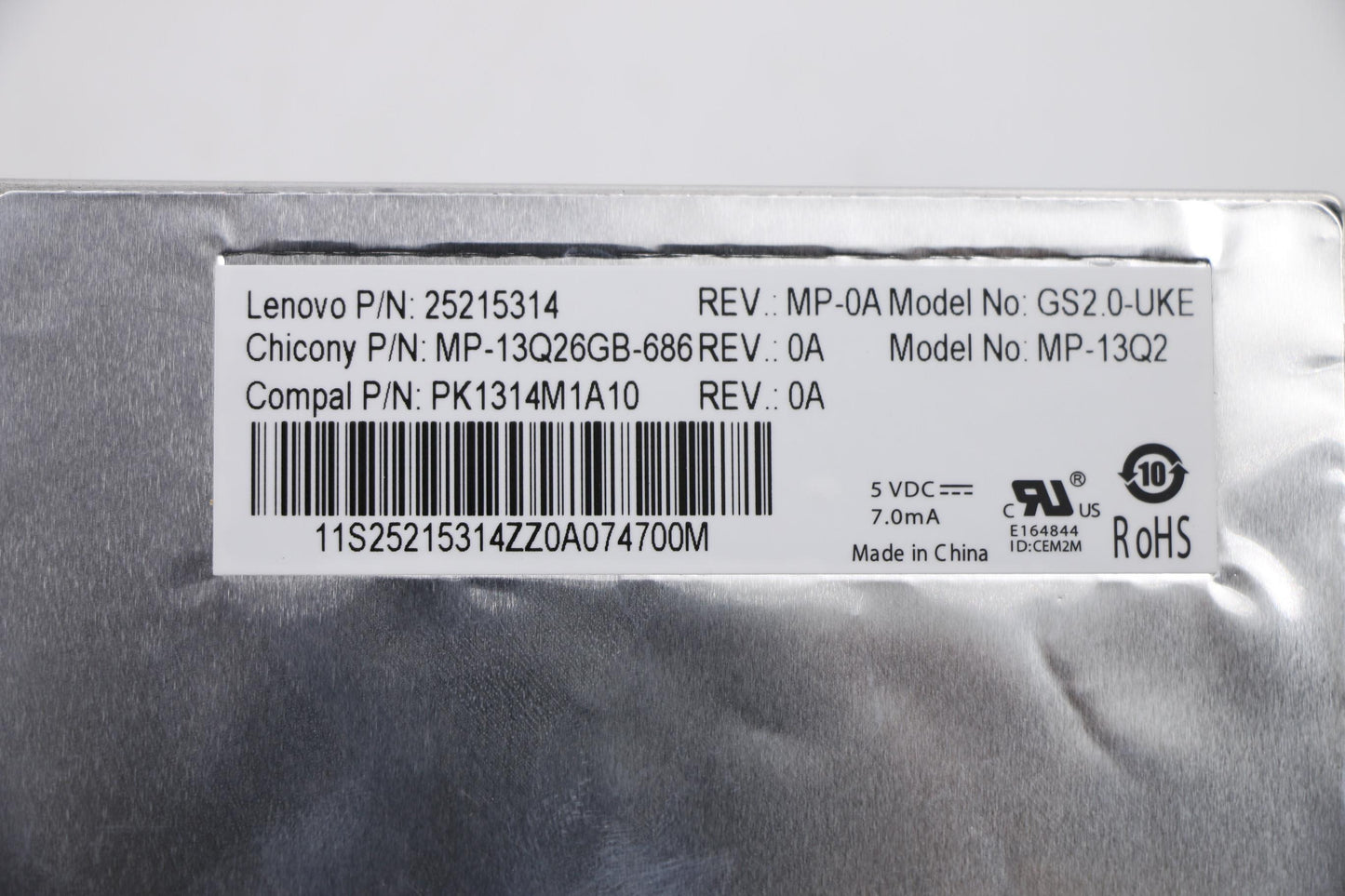 Lenovo Ki Keyboards Internal - 25215314