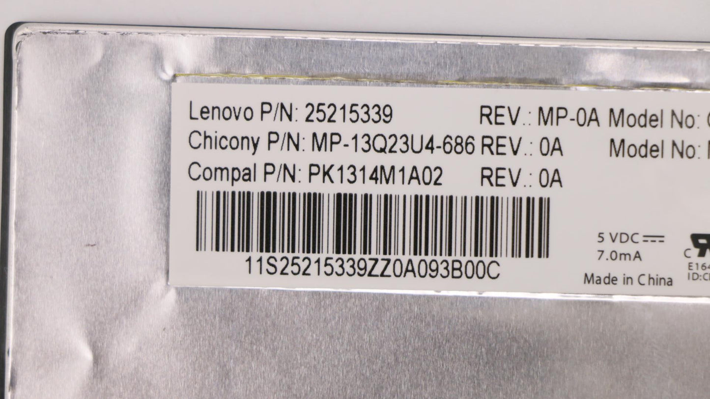 Lenovo Ki Keyboards Internal - 25215339