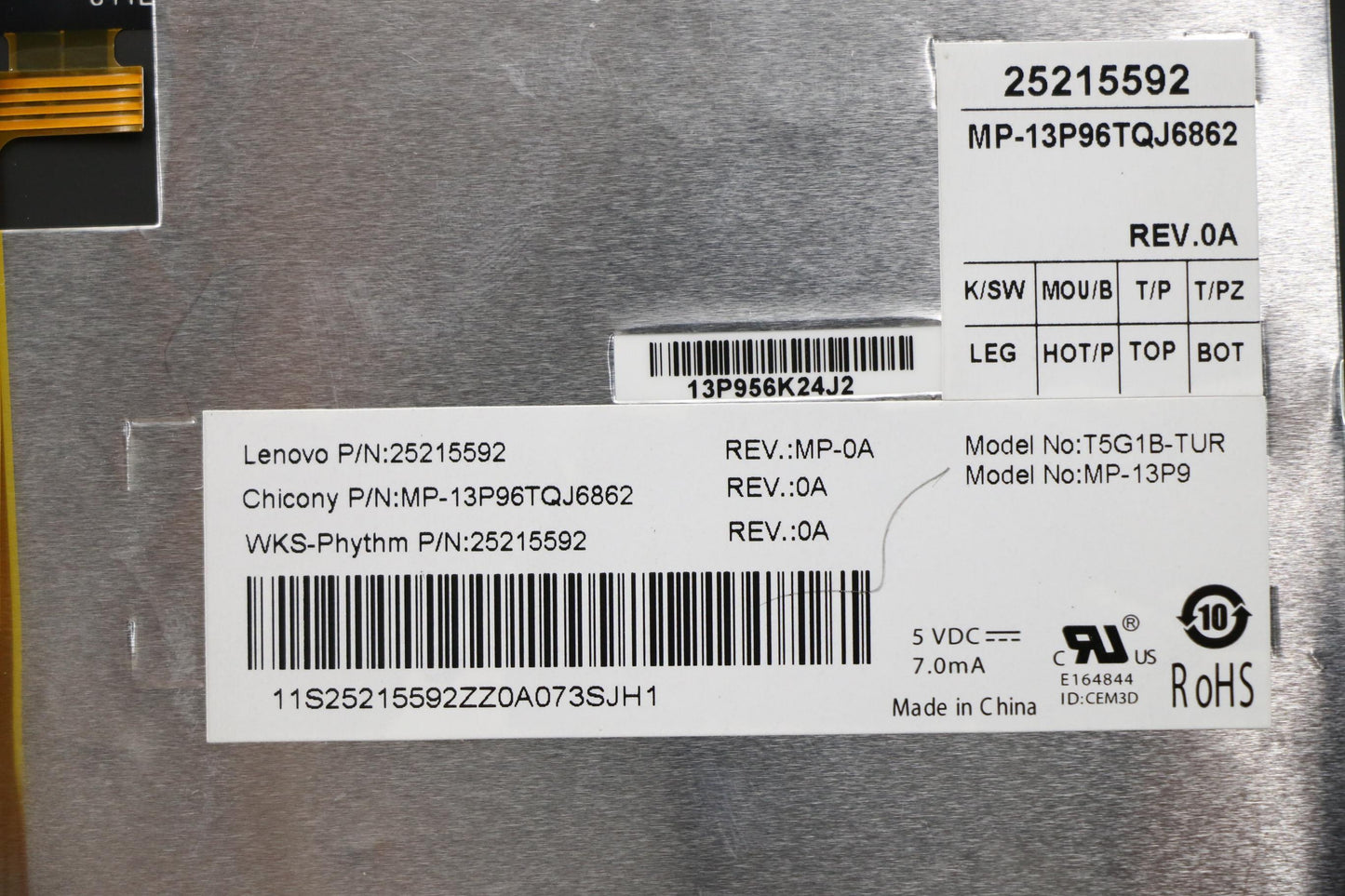 Lenovo Ki Keyboards Internal - 25215592