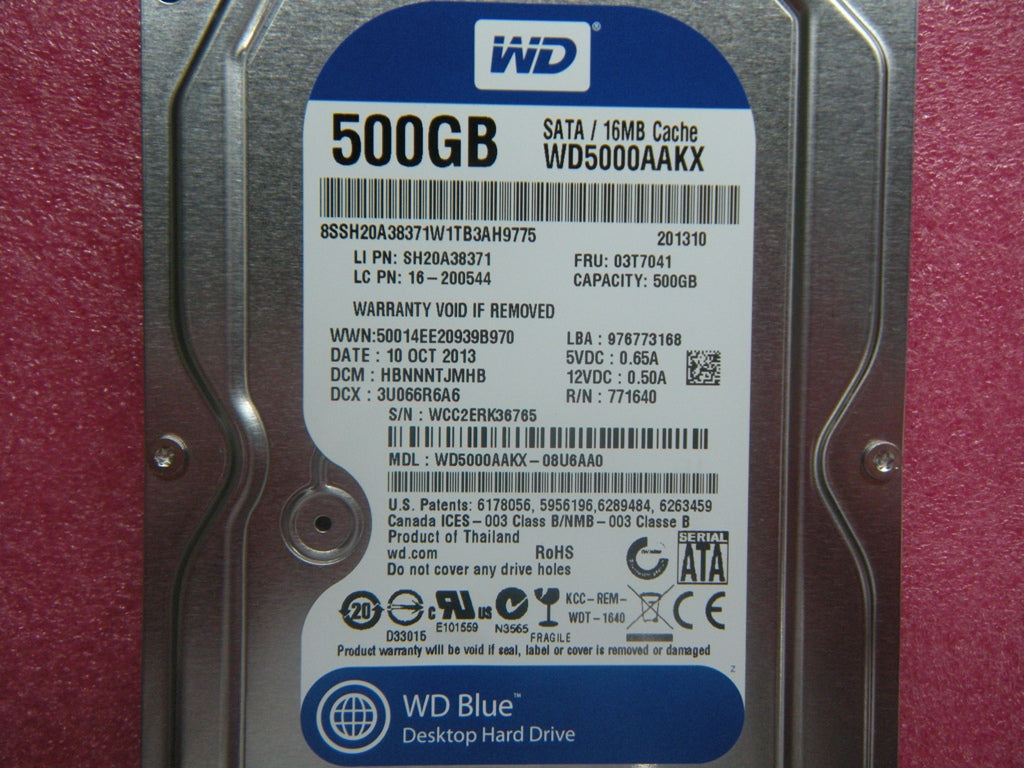 Lenovo 03T7041 Hard Drives