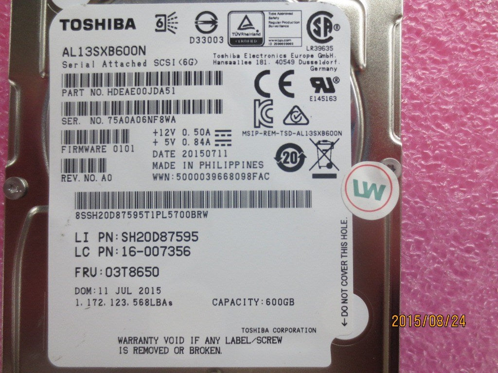Lenovo Ci Cards Misc Internal - 03T8650