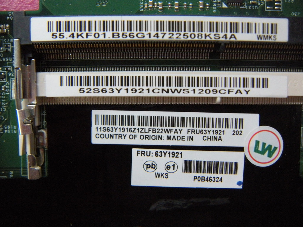 Lenovo Pl System Boards - 63Y1921