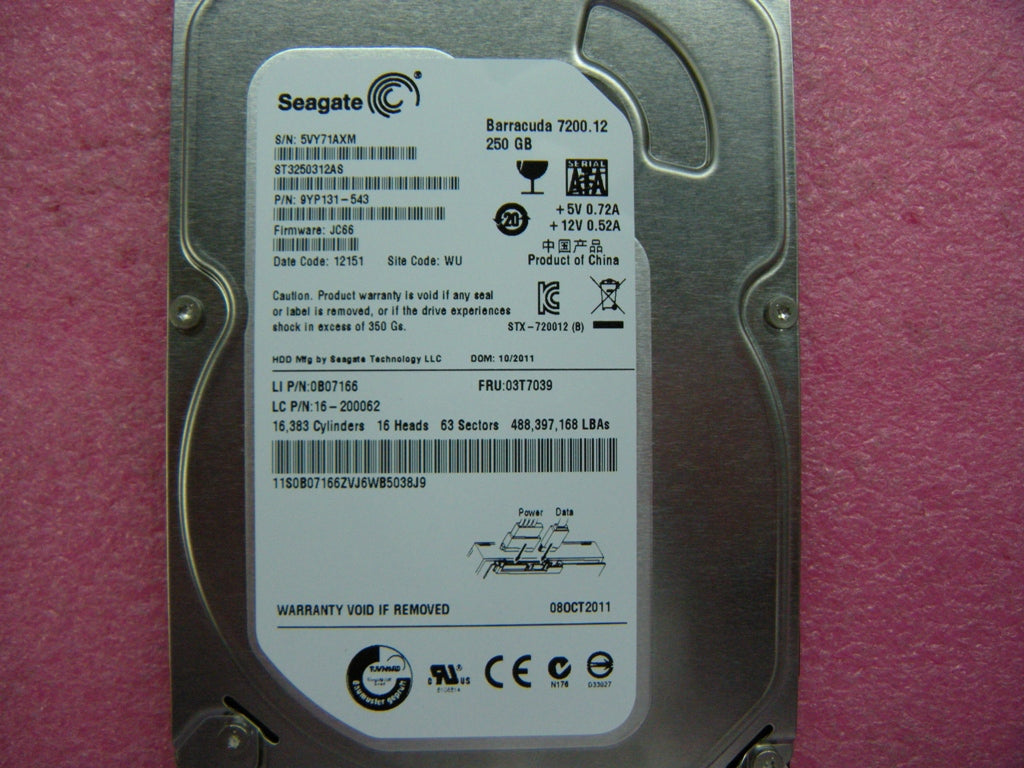 Lenovo 03T7039 Hard Drives