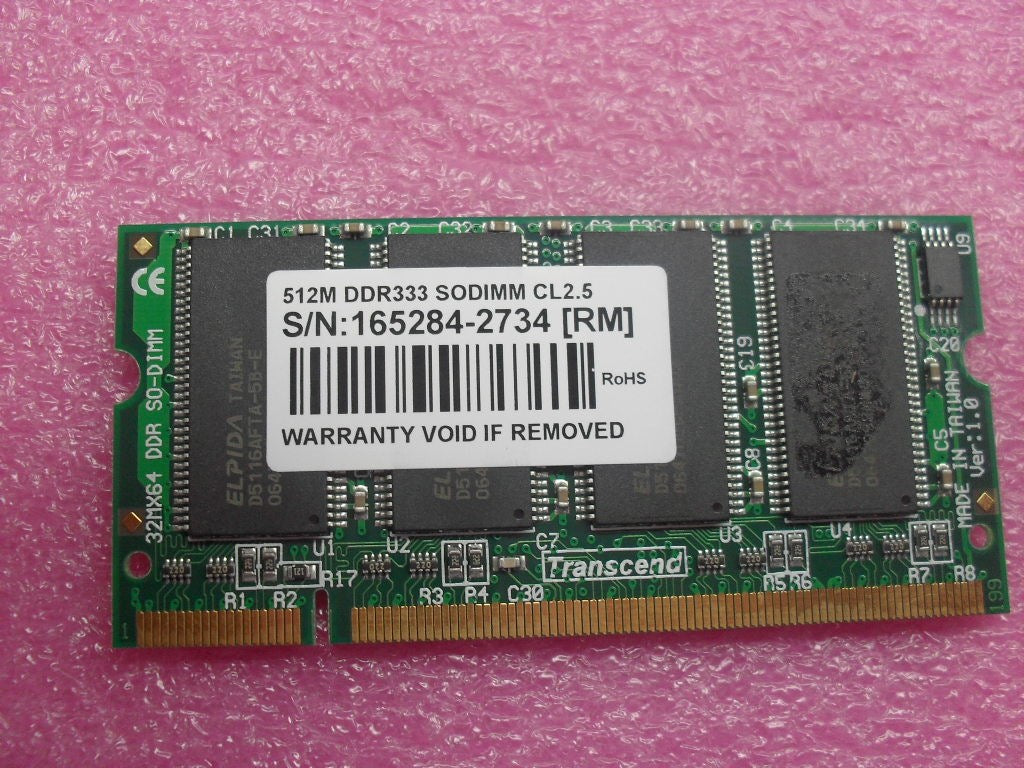 Lenovo 512Mb Ddr - 31P9833