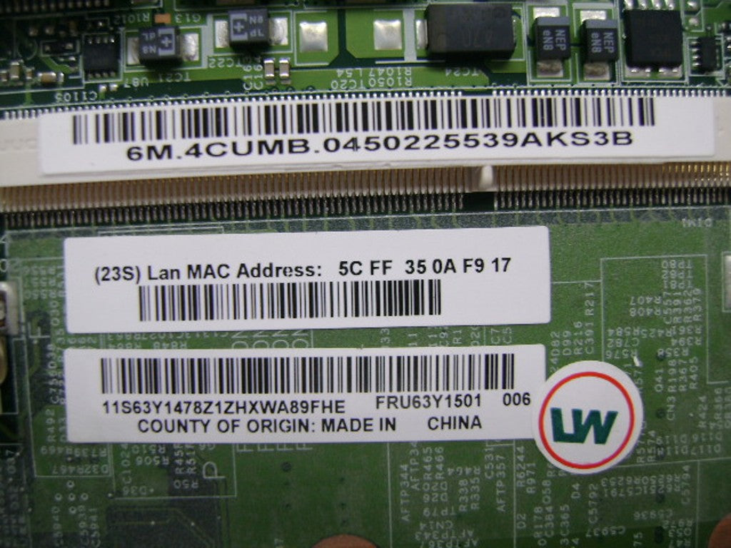 Lenovo 63Y1501 - Part