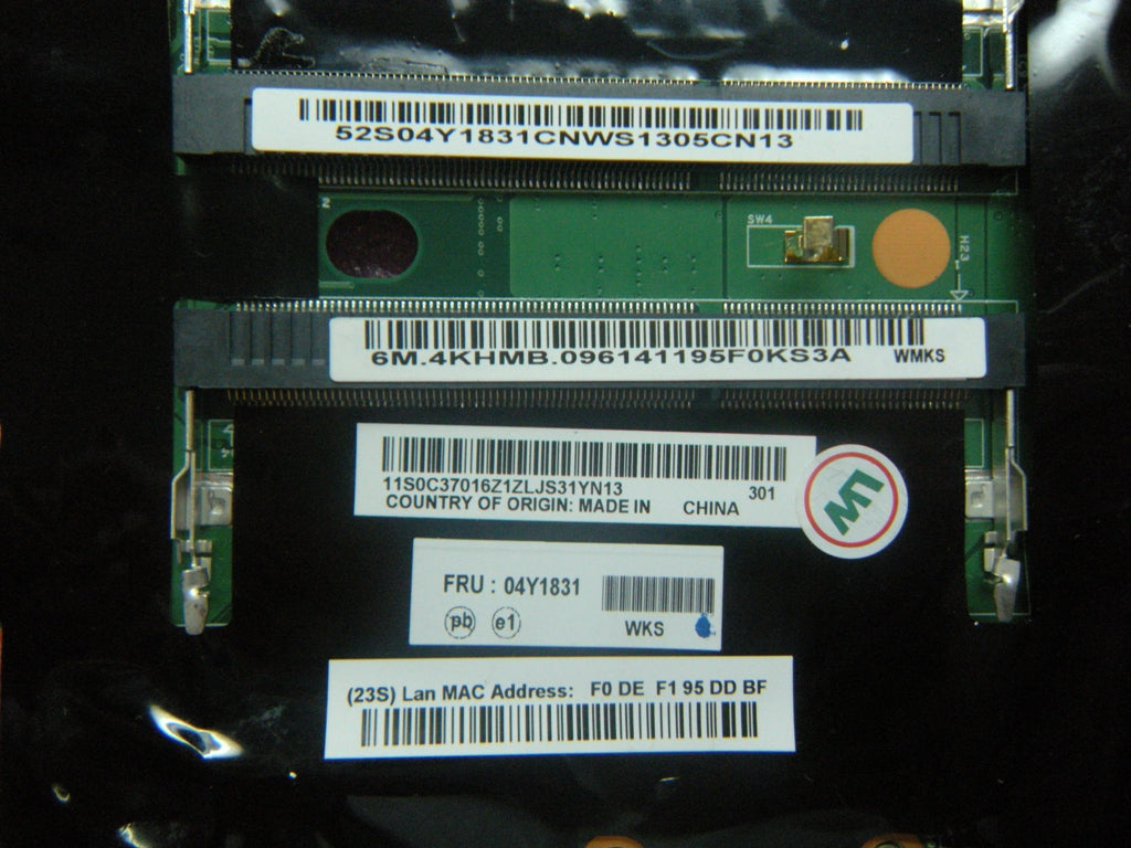 Lenovo Cdpop Plni7-2620Mnvnamtytpmyae - 04Y1831