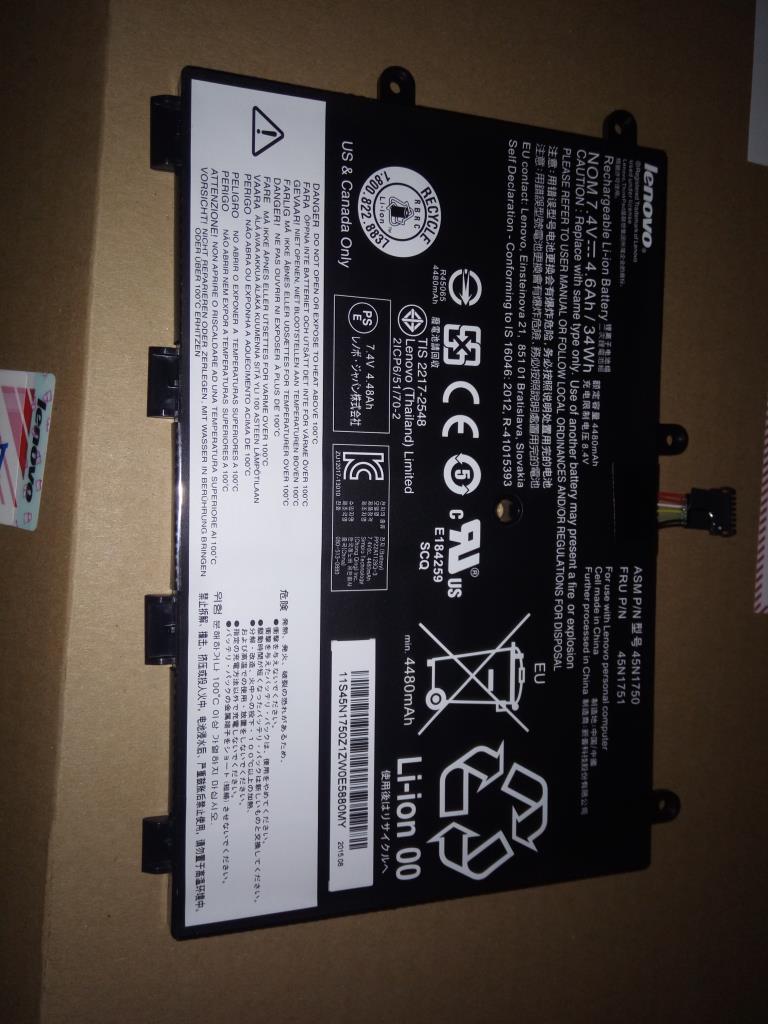 Lenovo 45N1751 Laptop Battery