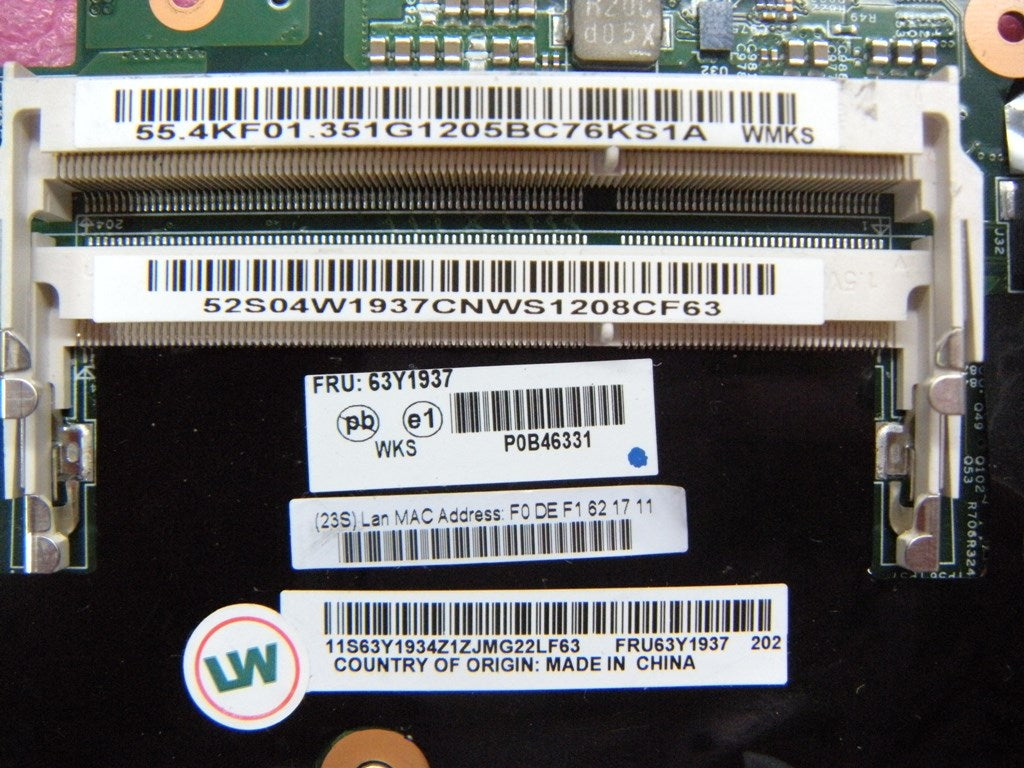 Lenovo Pl System Boards - 63Y1937