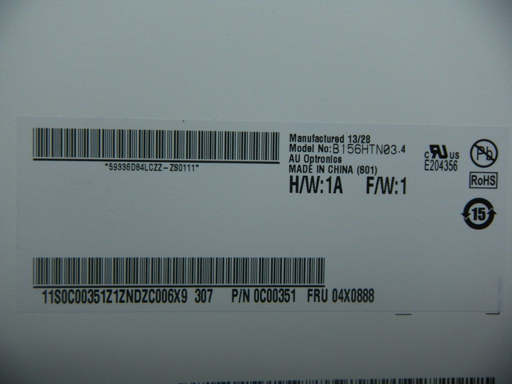 Lenovo Lcd Assembly - 04X5214