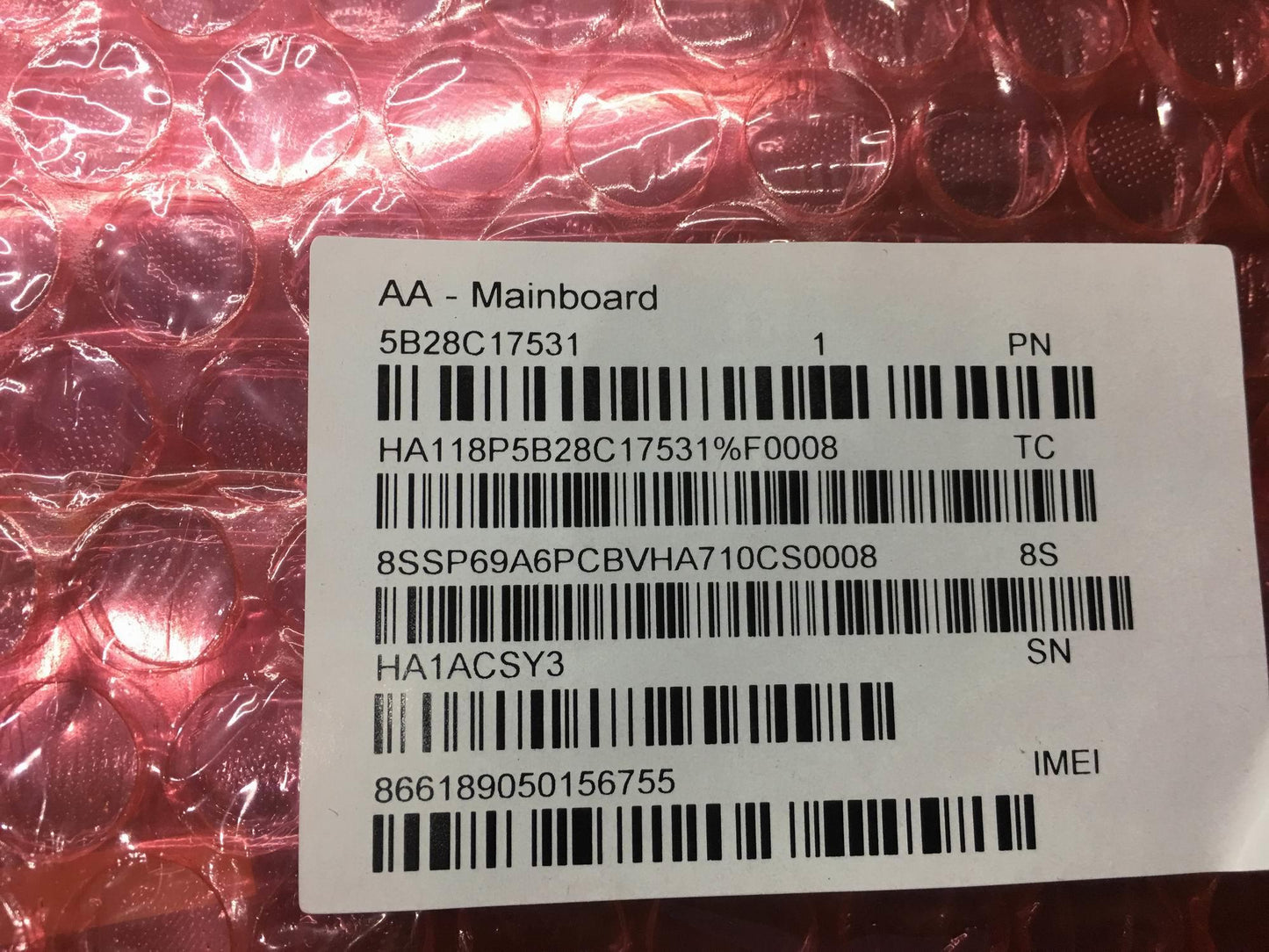 Lenovo Tb-J706L Mb_4+128G And*Hq3160A - 5B28C17531