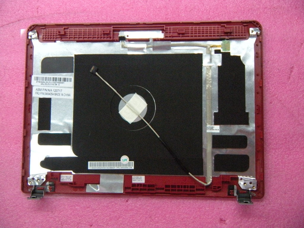 Lenovo Cover Lcd Cover Kit Red - 04W4354