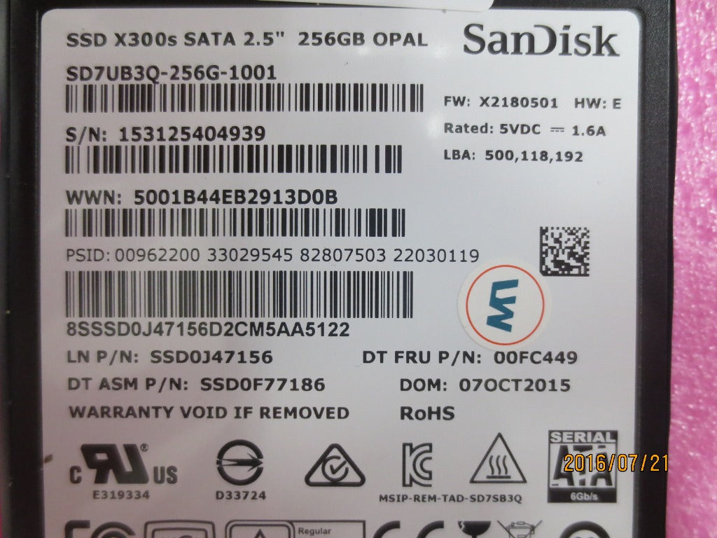 Lenovo Replacement Part - 00Up402