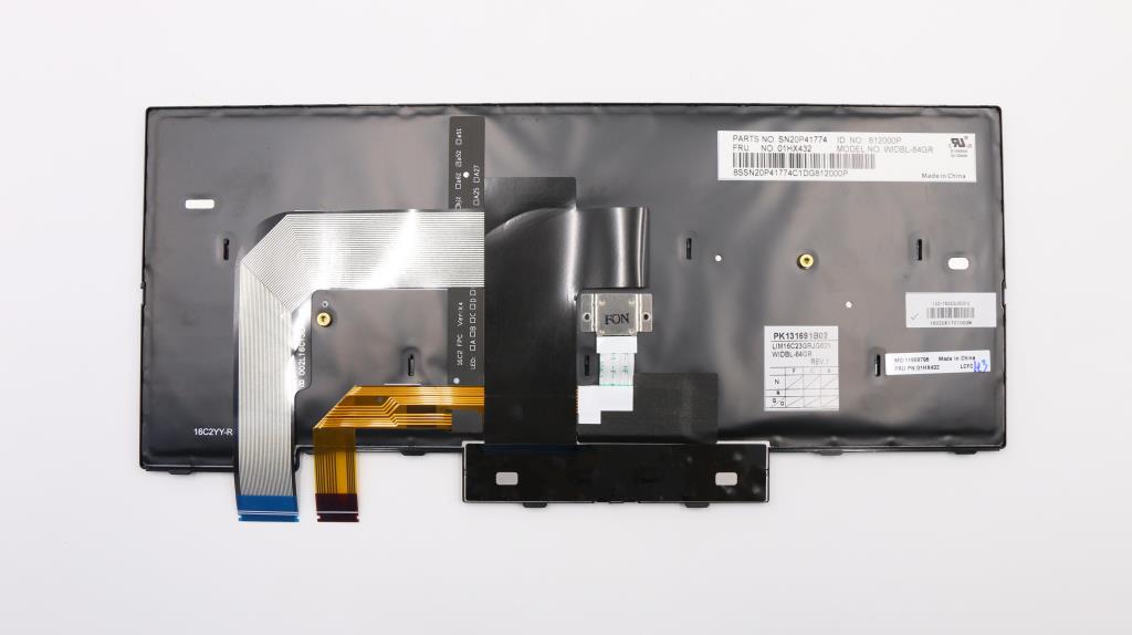 Lenovo Et480 Kb Chy Bl Kb Gr - 01HX432