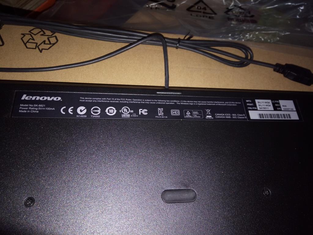 Lenovo 54Y9311 Kb Keyboards External