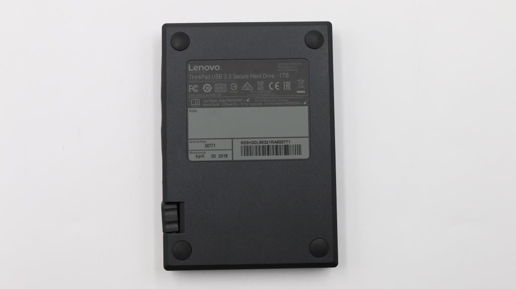 Lenovo 03X7201 Hdd Bo Fru For Tp U3 Secure Hd