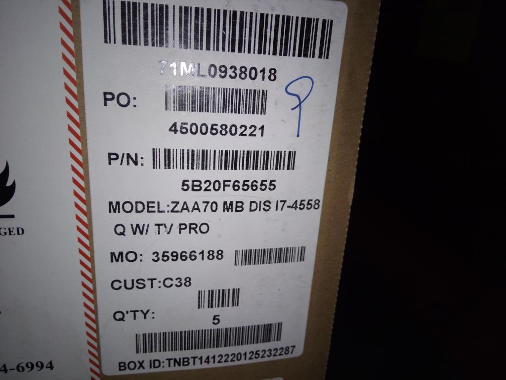 Lenovo Mb - 5B20F65655