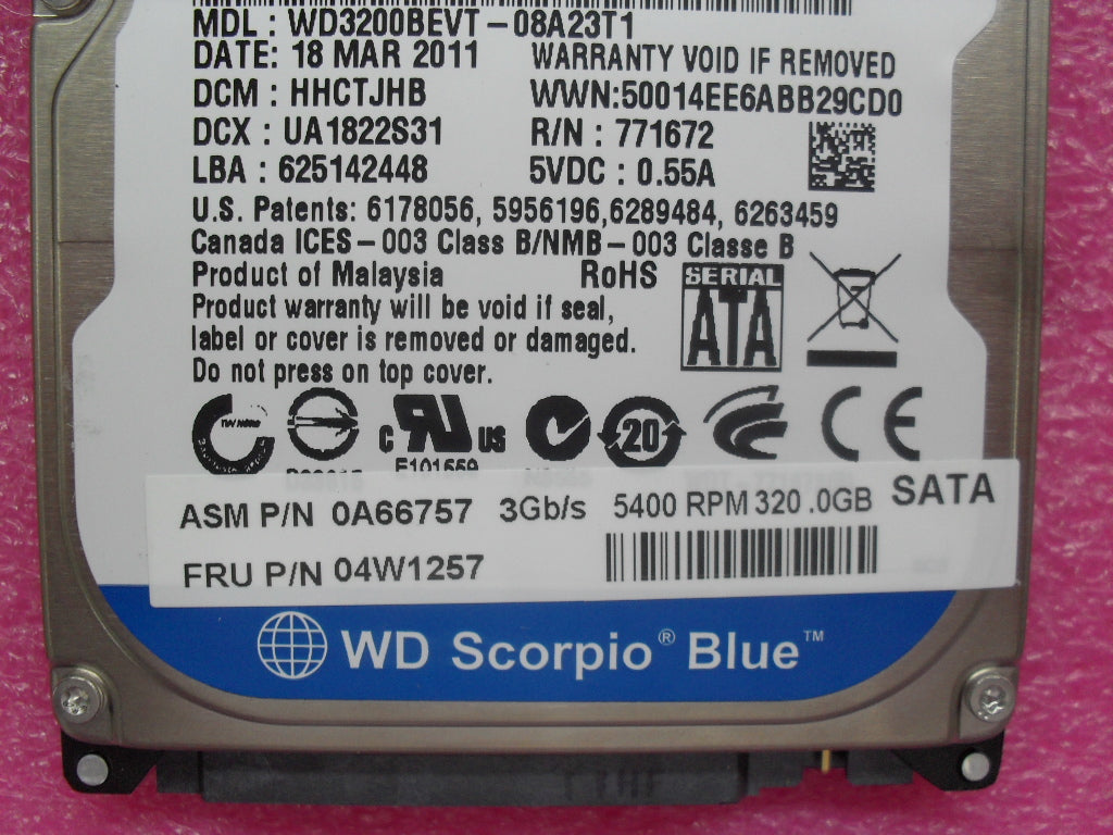 Lenovo 04W1257 - Part