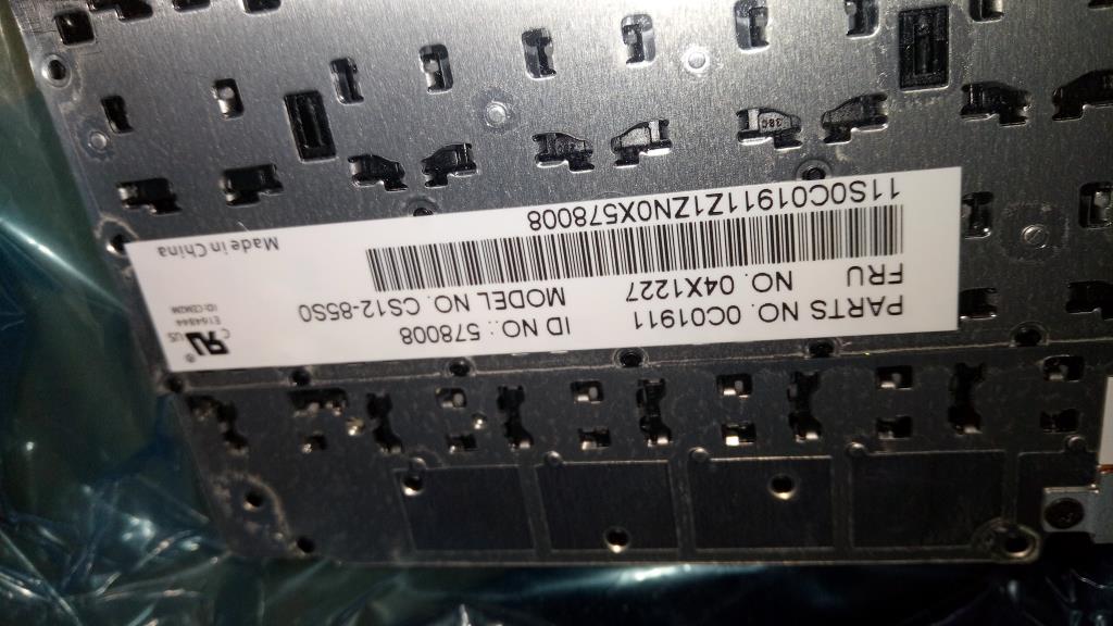Lenovo Ki Keyboards Internal - 04X1227