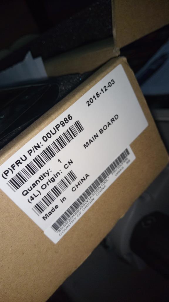 Lenovo Pl System Boards - 00UP986