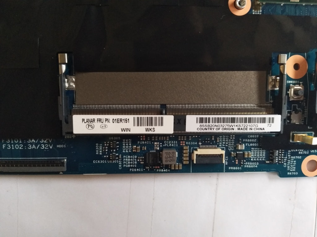 Lenovo Mb I7-7500, M520M, Win, Tpm2=Y - 01ER151
